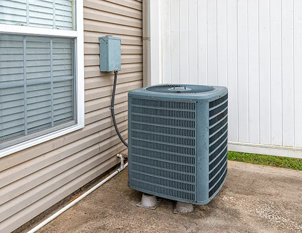Outdoor air handler condensor unit